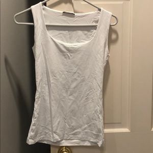 Zara scoop neck stretchy top